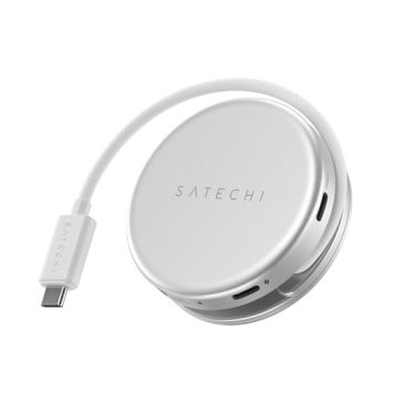 Adaptador multipuerto OntheGo 5 en 1 Silver