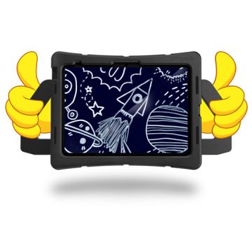 Duxling iPad 11 & 10.9 (2025/22 - 11/10th gen) Black EDU