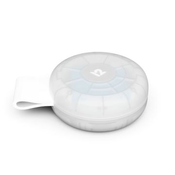 Cargador Butterfly SE 2-en-1 Qi2 MagSafe Negro Translúcido Glacial